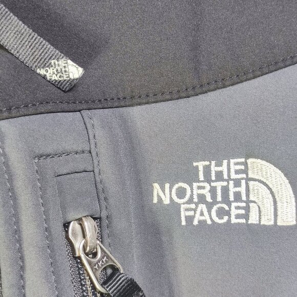 The North Face Apex Softshell Jacket boys youth size M grey - Picture 6 of 16